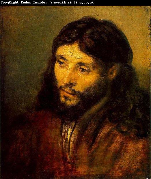 Rembrandt van rijn Young Jew as Christ